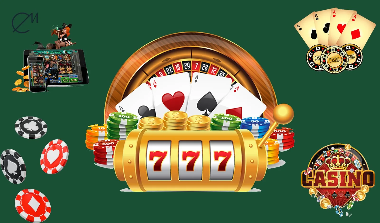 Tampilan ruang permainan bernuansa kasino untuk bingo HAPPYBET188